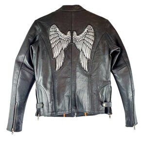 Milwaukee Leather Performance Apparel Vented Zip-out Lining Moto Jacket Sz M